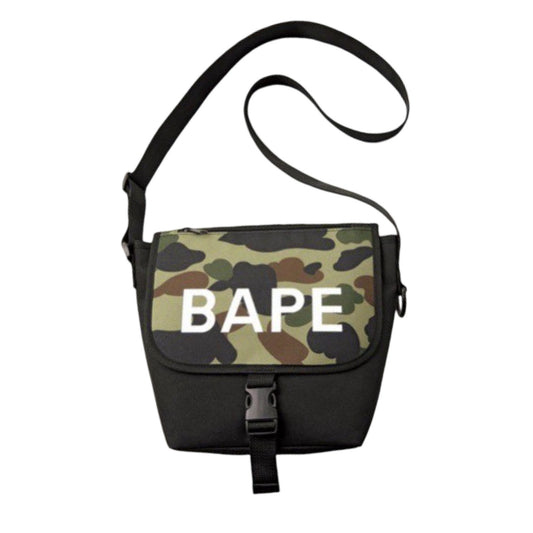BAPE Green Shoulder Bag
