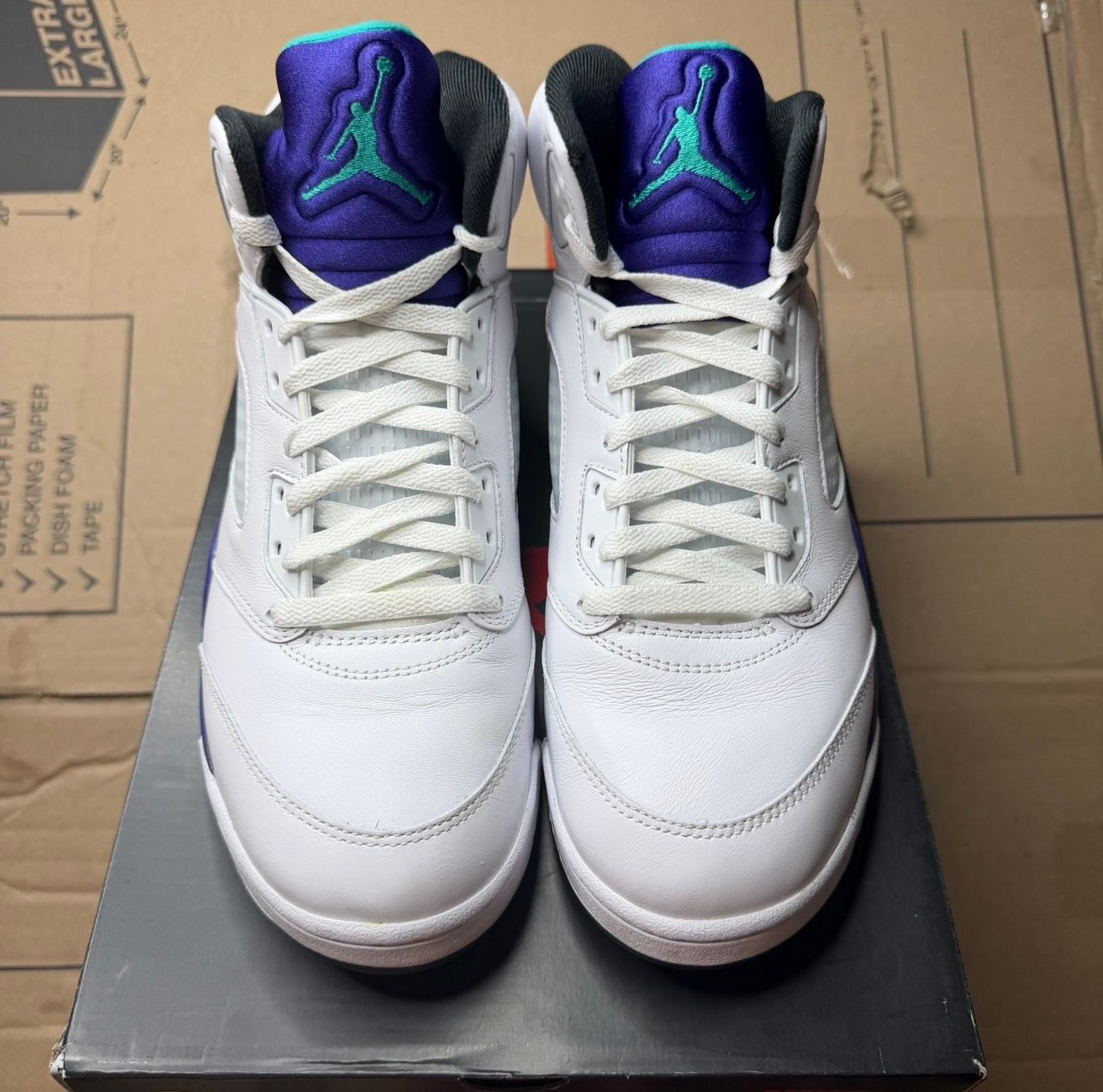 WORN JORDAN 5 "AQUA" - Used/Worn