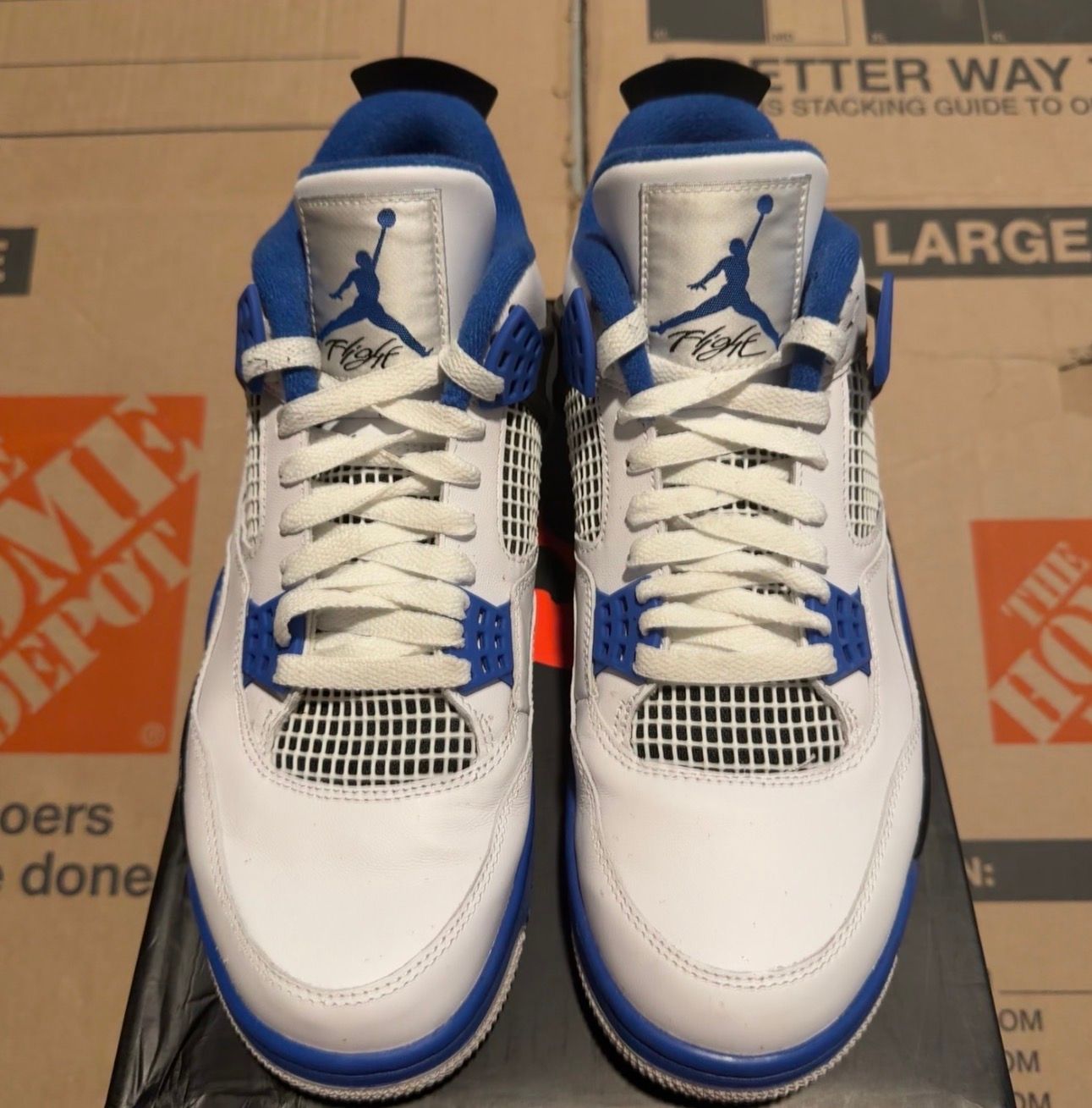 WORN JORDAN 4 "MOTORSPORTS" - Used/Worn