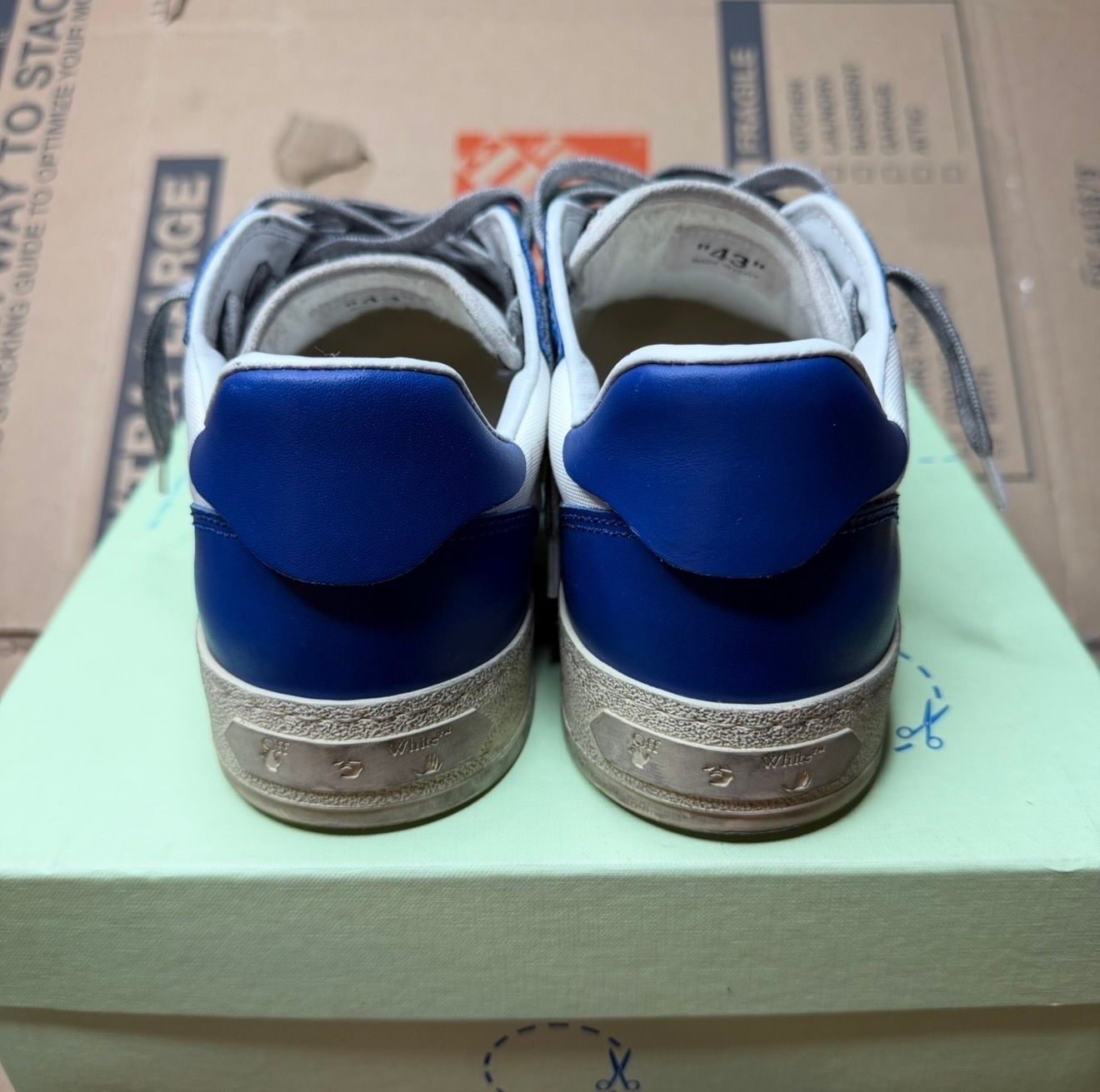WORN OFF-WHITE SNEAKERS - Used/Worn