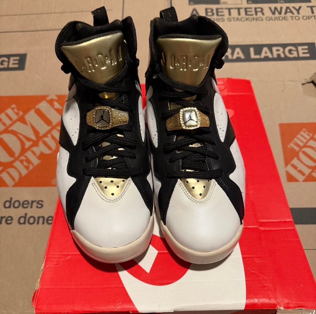 WORN JORDAN 7 "CHAMPAGNE" - Used/Worn