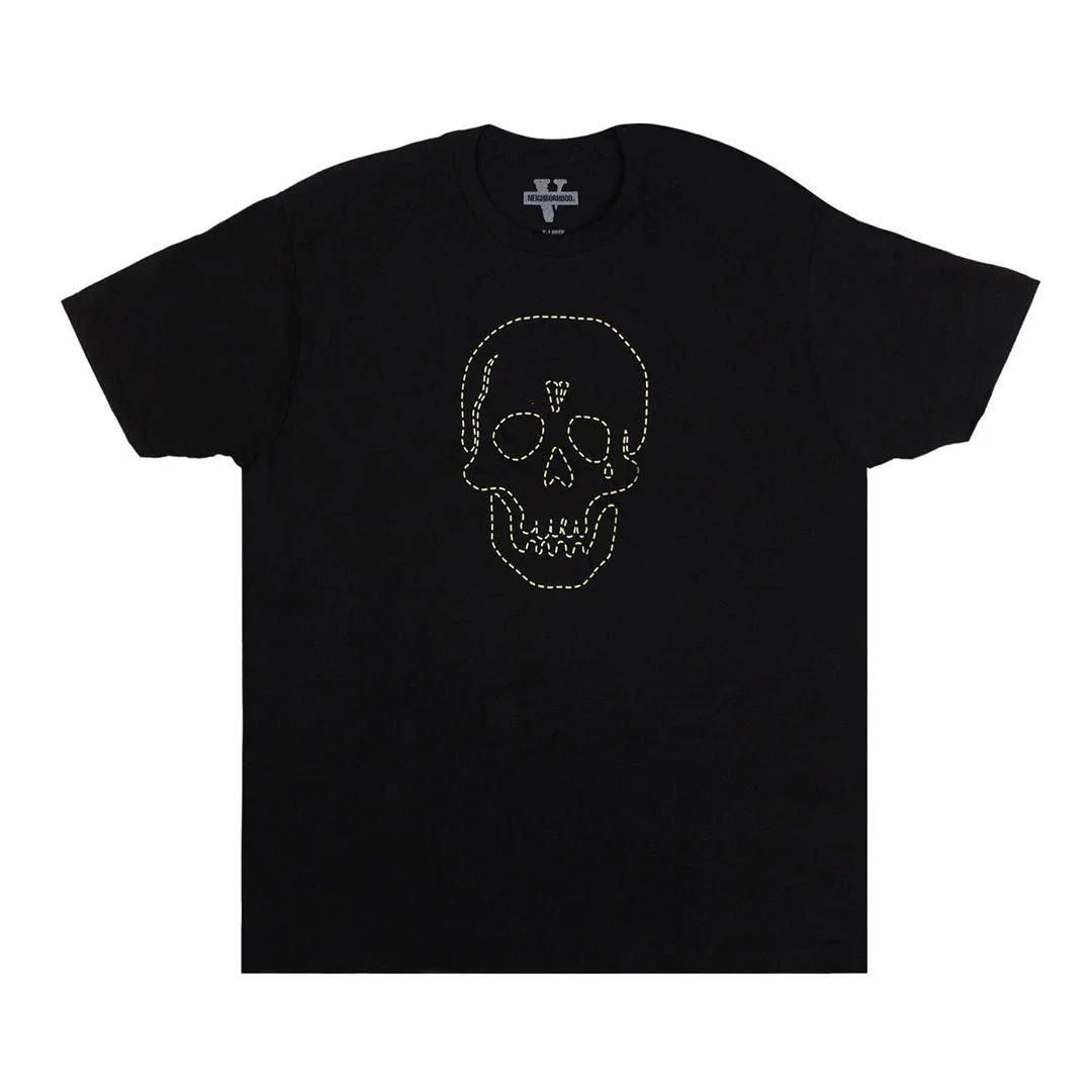 VLONE X NEIGHBORHOOD GREEN SKULL TEE