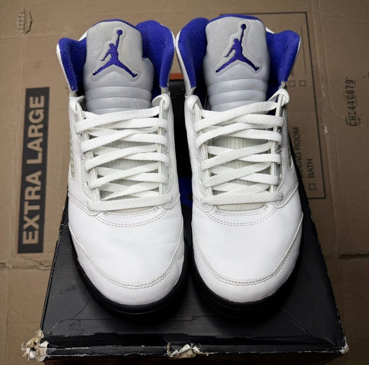 WORN JORDAN 5 "DARK CONCORD" - Used/Worn