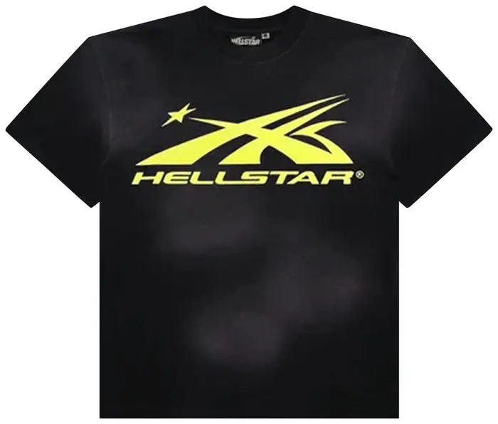 Hellstar Classic Tee 'Black/Yellow'