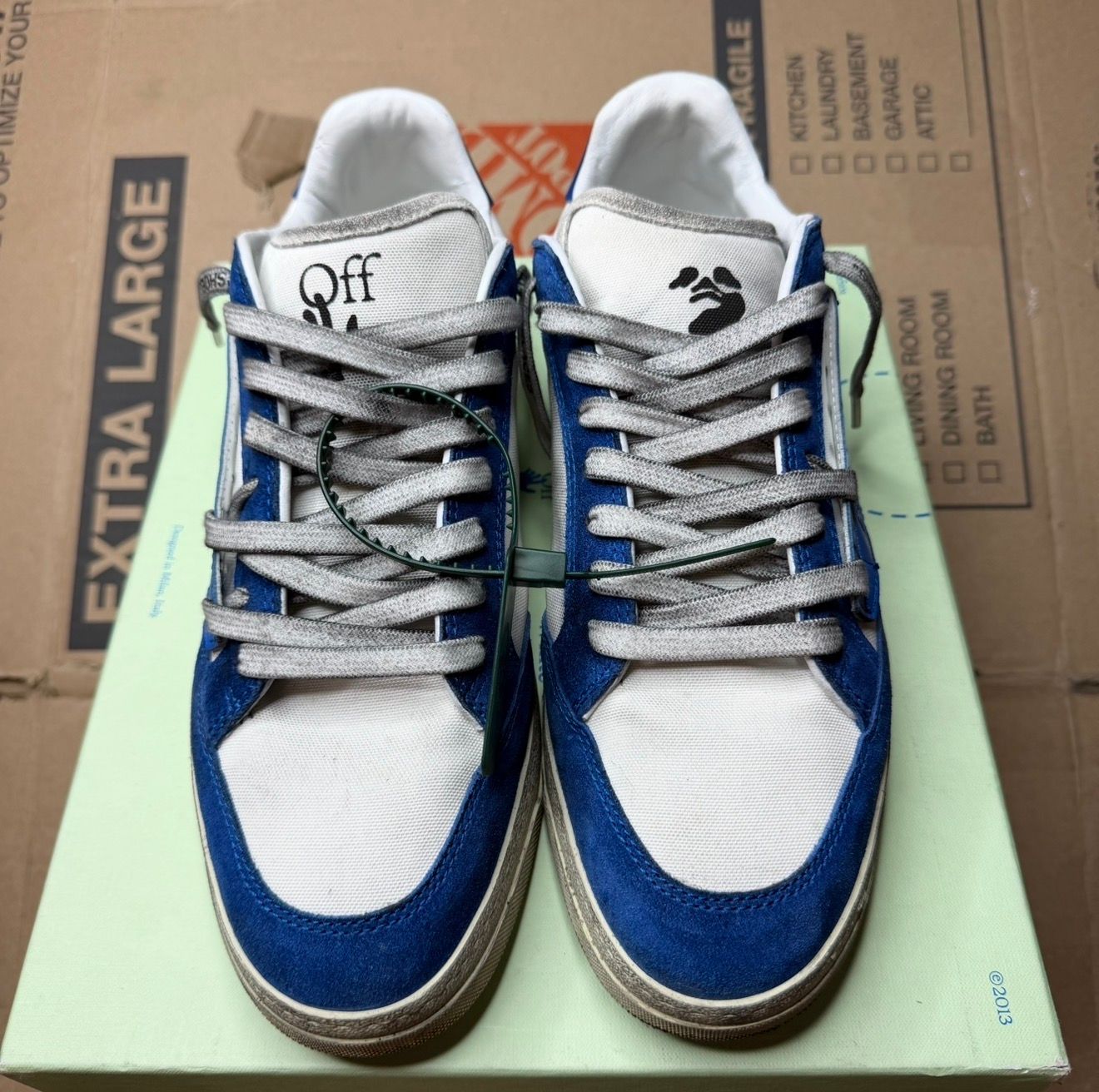 WORN OFF-WHITE SNEAKERS - Used/Worn