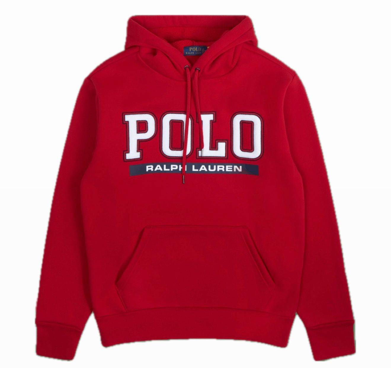 POLO Logo Red Hoodie