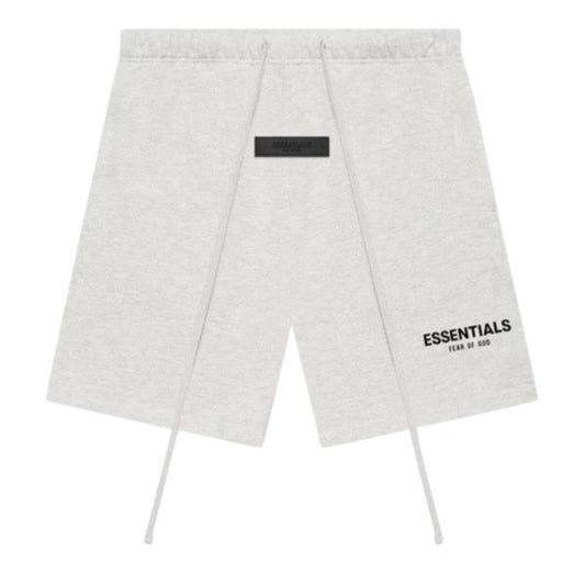 ESSENTIALS LIGHT OATMEAL SHORTS