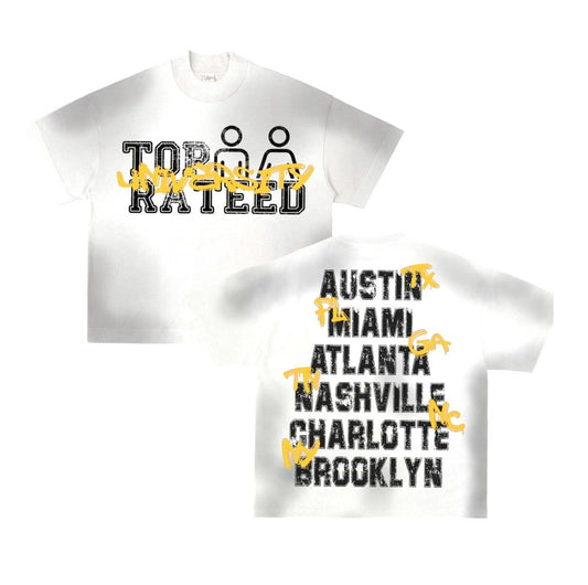 TR UNIVERSITY YELLOW TEE