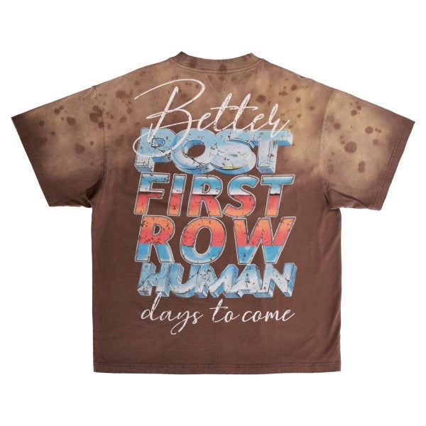 FIRST ROW POST-HUMAN TEE
