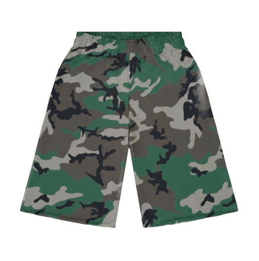 Bravest Studios Green Camo Sweatshorts