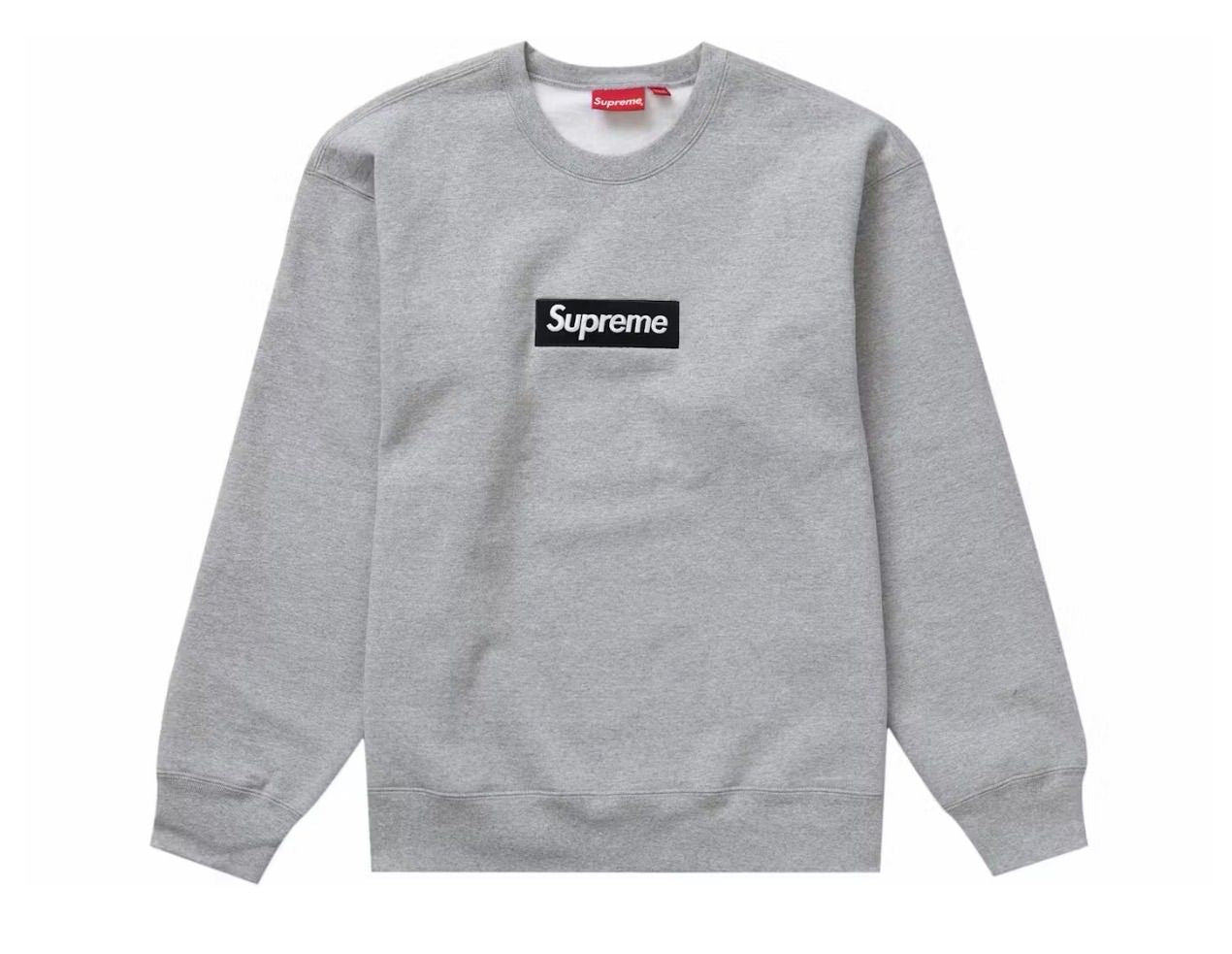 Supreme Box Logo Crewneck Grey