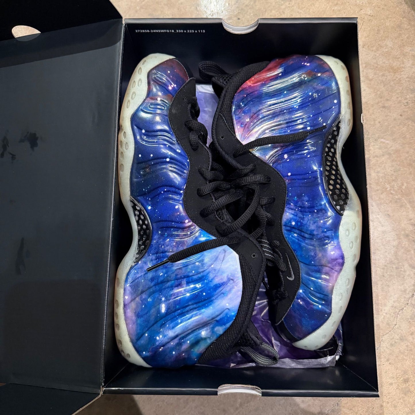 WORN FOAMPOSITES "GALAXY" - Used/Worn