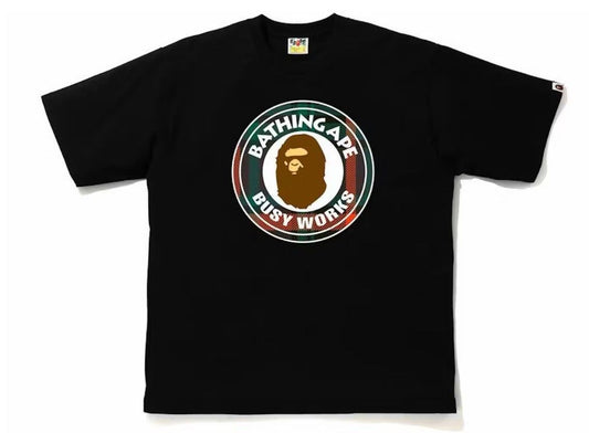 BAPE Busy Works Tee Black