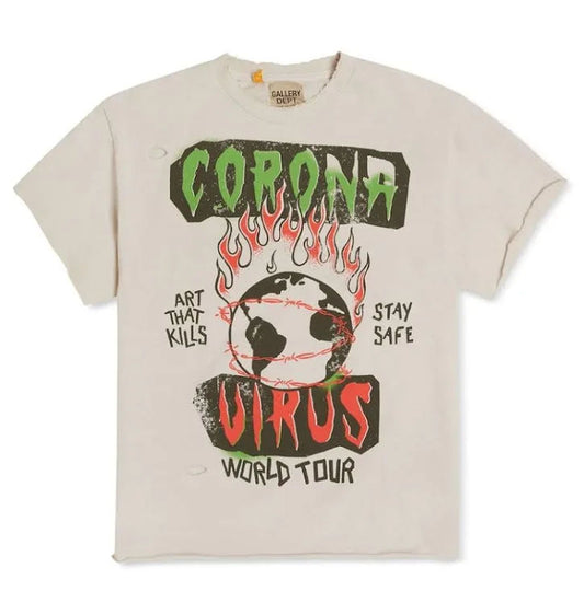 GALLERY DEPT. CORONA TOUR TEE CREAM