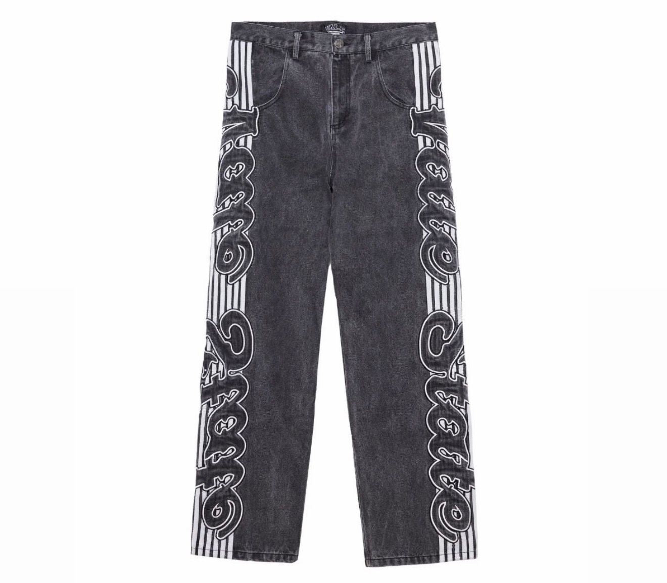 VALE STATE WASHED GREY JEANS