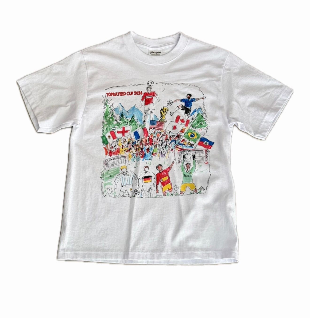 TR DRAW TEE WHITE