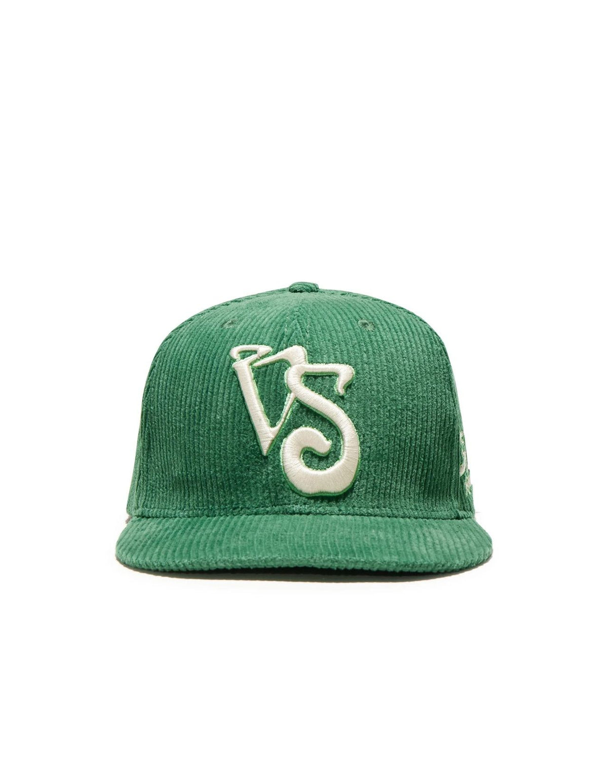 Green Corduroy VS Forest Fitted Cap