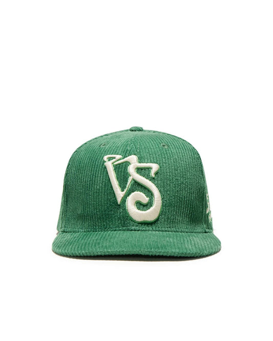 Green Corduroy VS Forest Fitted Cap