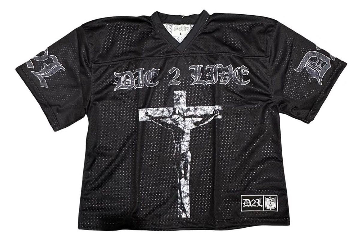 D2L CROSS JERSEY BLACK