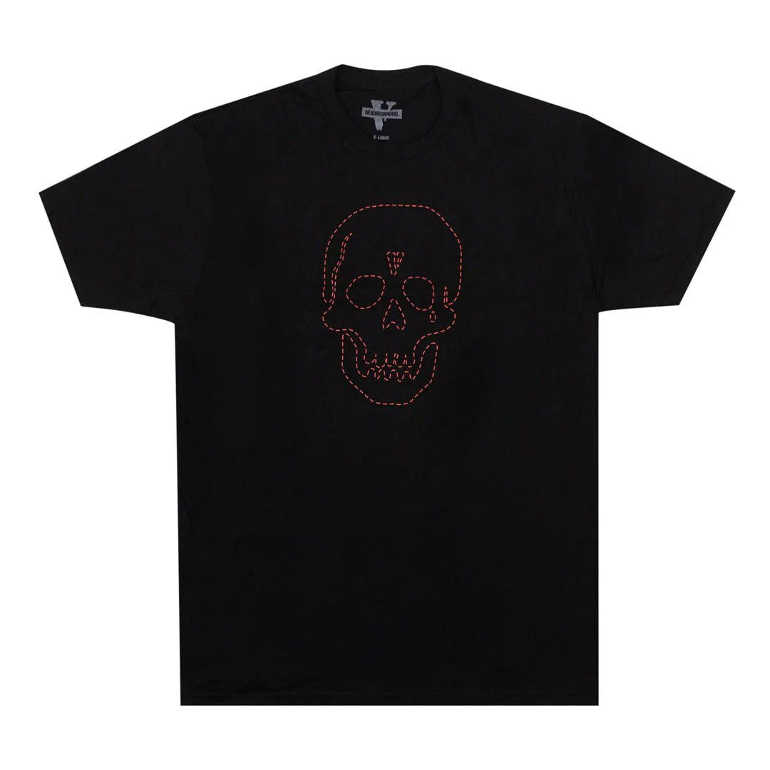 VLONE X NEIGHBORHOOD RED SKULL TEE