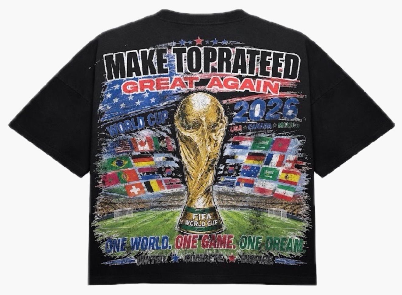 TR DREAMS BLACK TEE