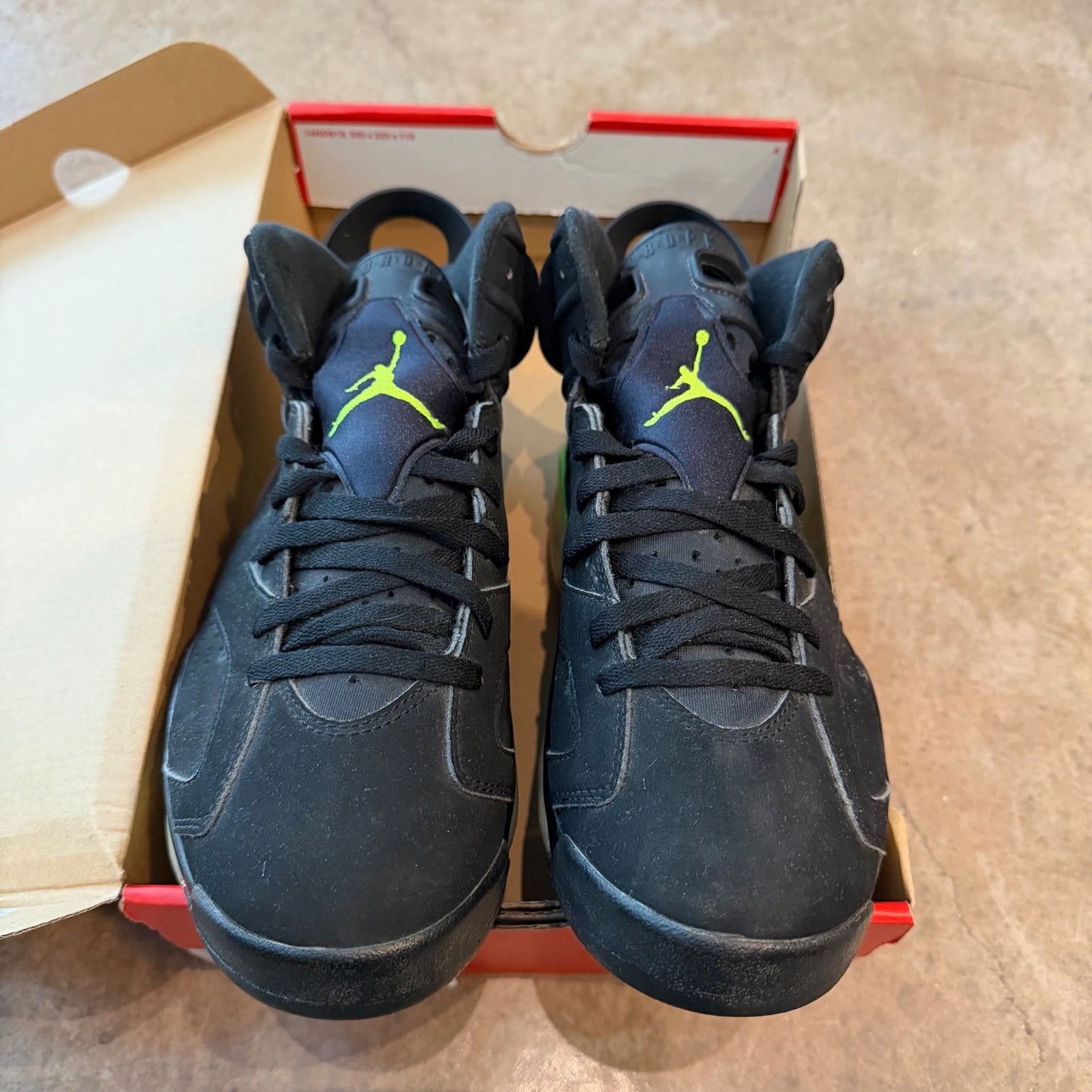 NO BOX Jordan 6 Electric Green - Used/Worn