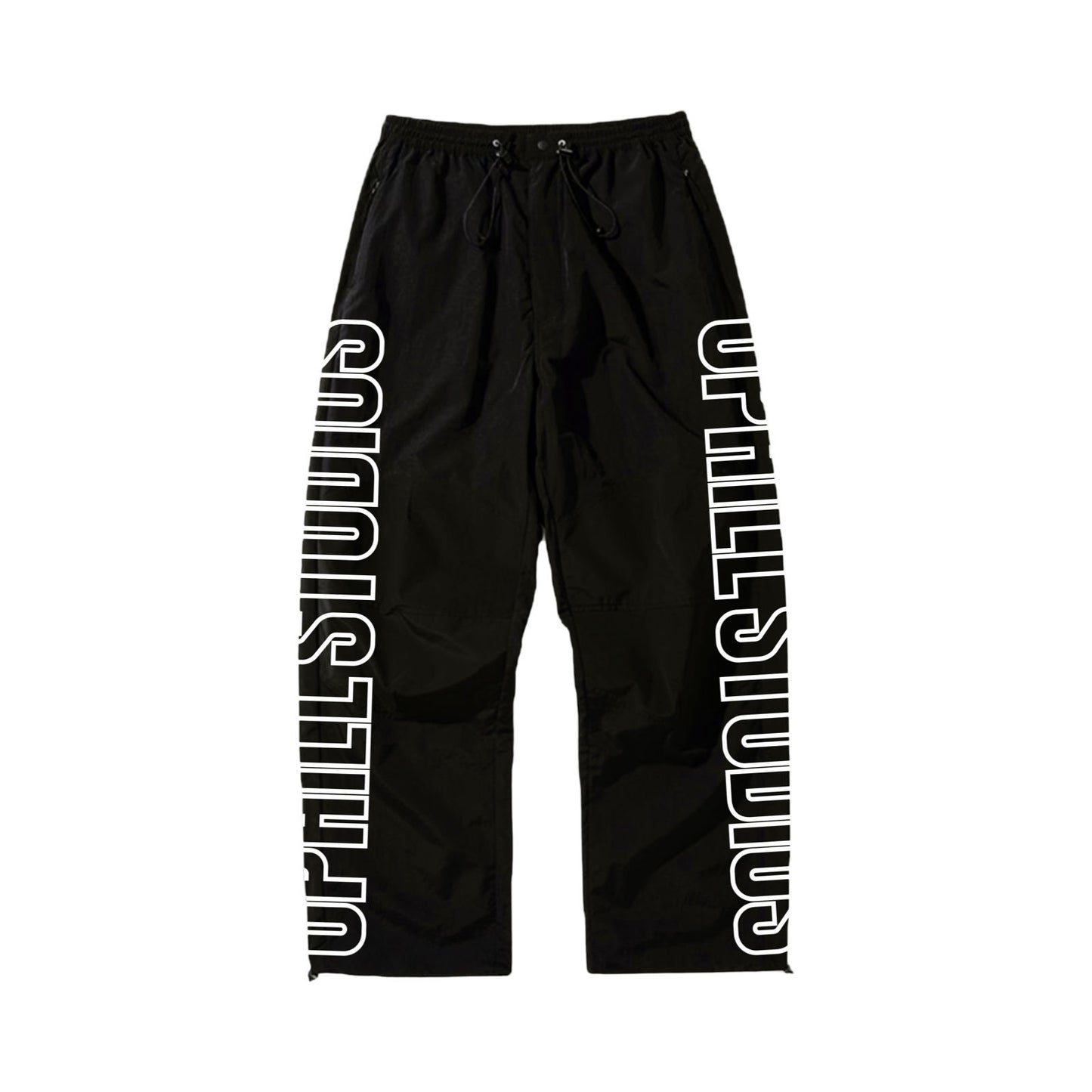UHS BLACK TRACK PANTS