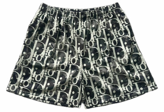 Green Camo Dior Gym Shorts