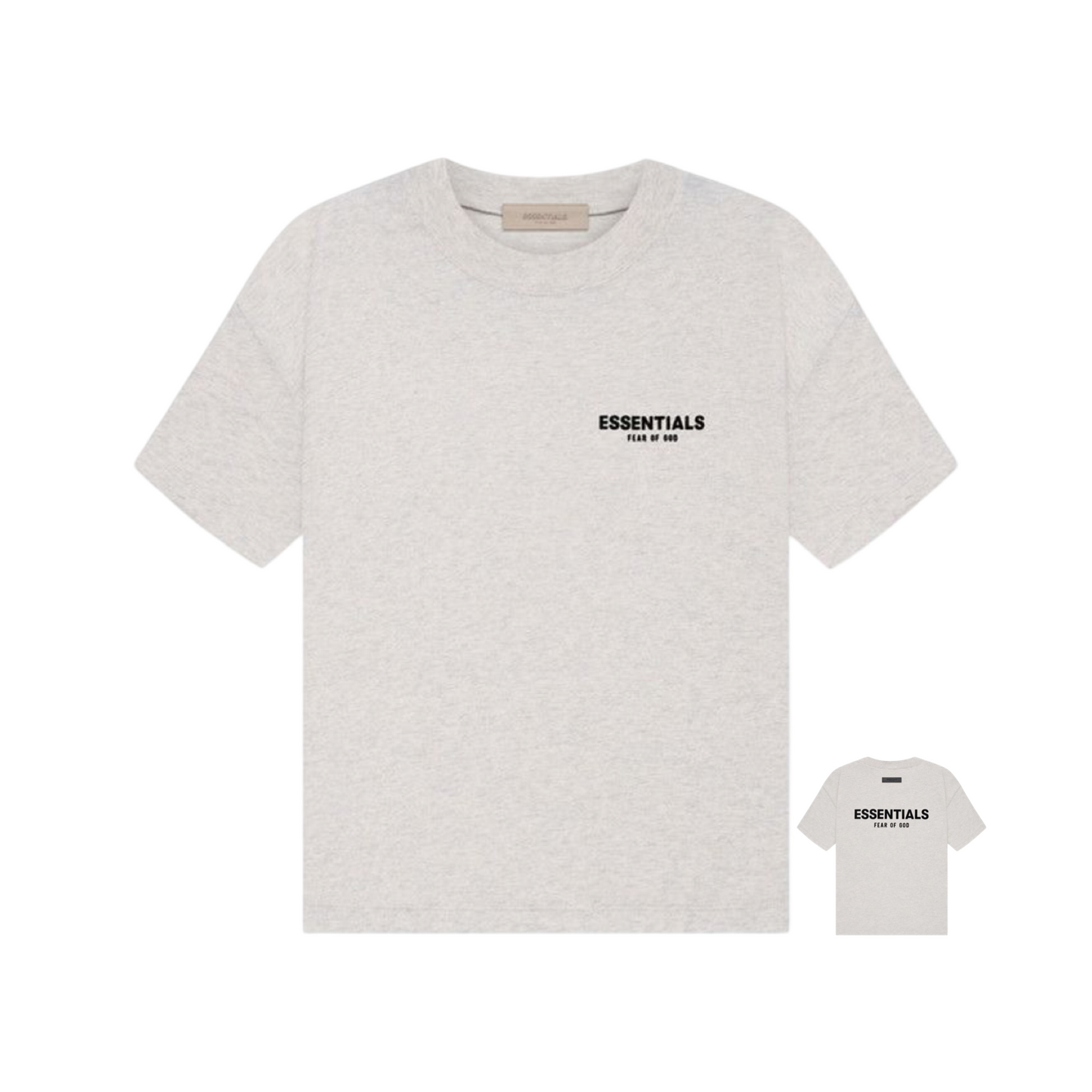 ESSENTIAL LIGHT OATMEAL TEE