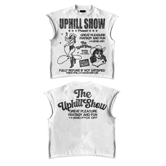 UH “UPHILL SHOW” CUTOFF TEE