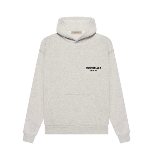 ESSENTIAL LIGHT OATMEAL HOODIE