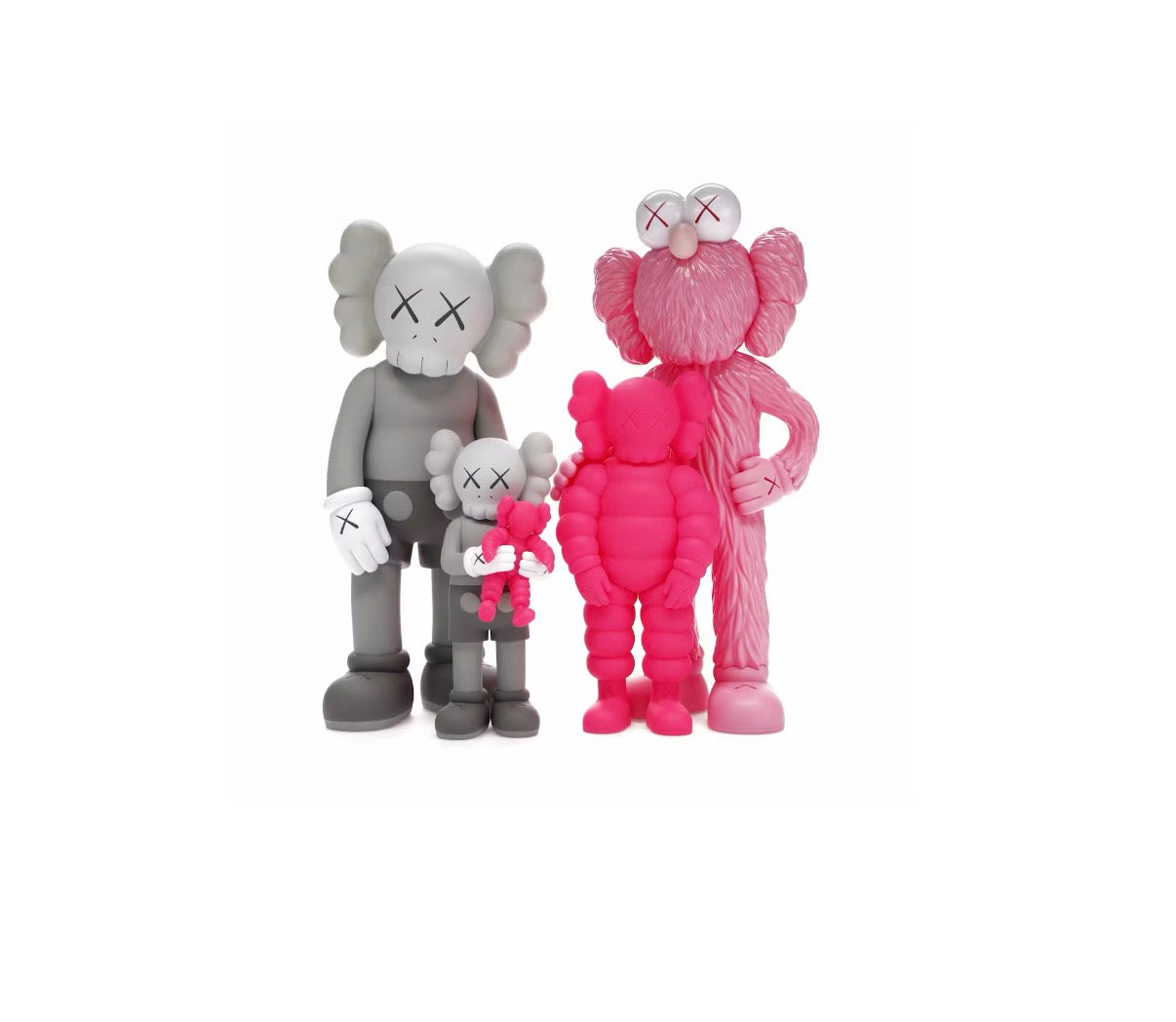 KAWS FAMILY VINYL FIGURE “PINK”