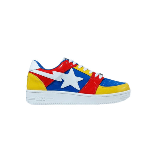 BRAND NEW MEDICOM TOY X BAPESTA LOW M1 “MULTI-COLOR”