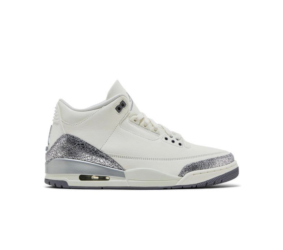 BRAND NEW JORDAN 3 “METALLIC SILVER”