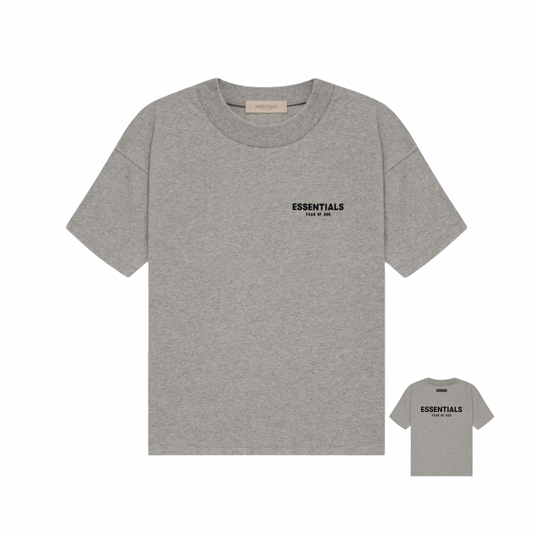 ESSENTIAL DARK OATMEAL TEE