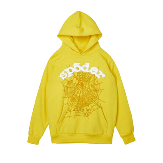 YELLOW SP5DER HOODIE