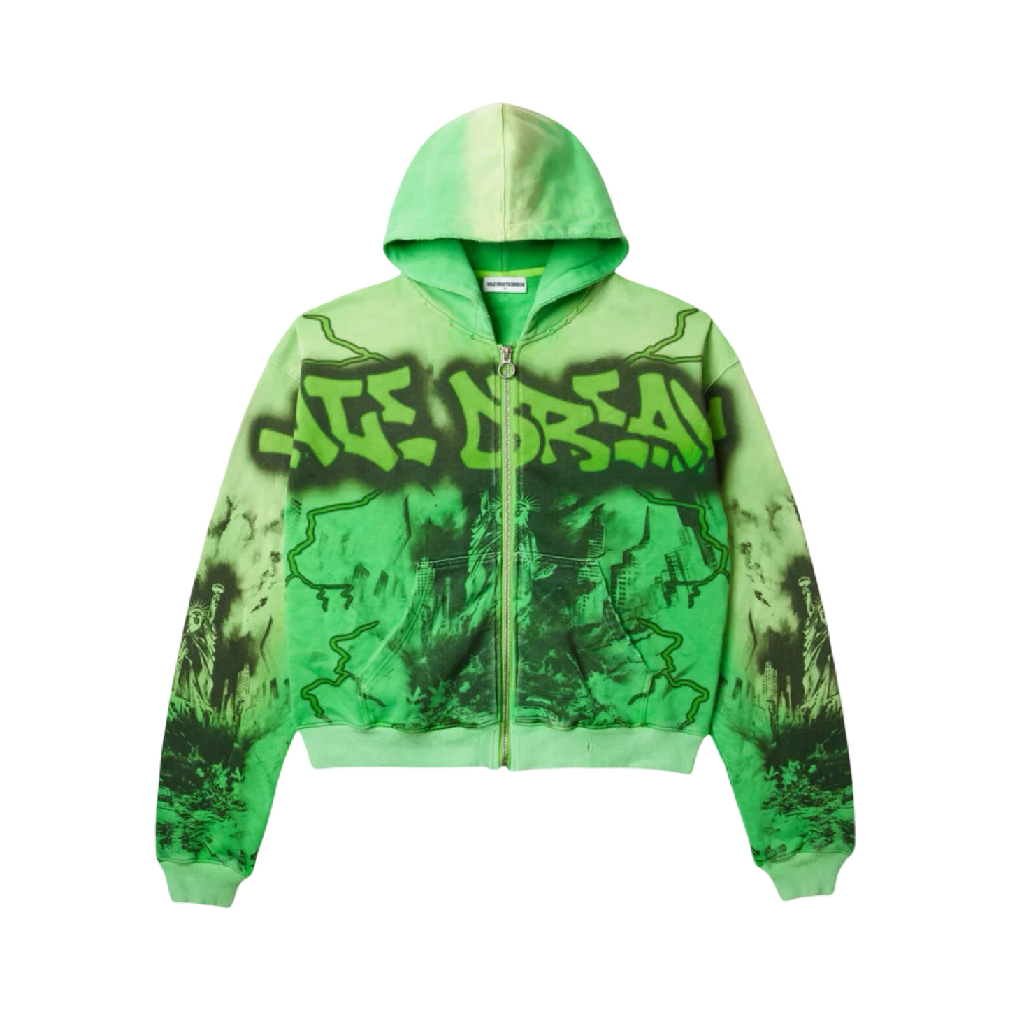 VALE DREAMS GREEN HOODIE