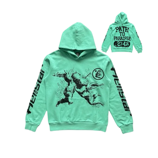 HELLSTAR GREEN HOODIE