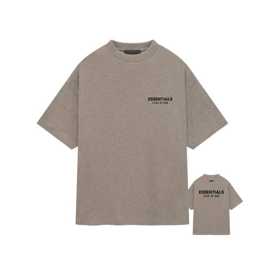 ESSENTIAL HEATHER GREY TEE