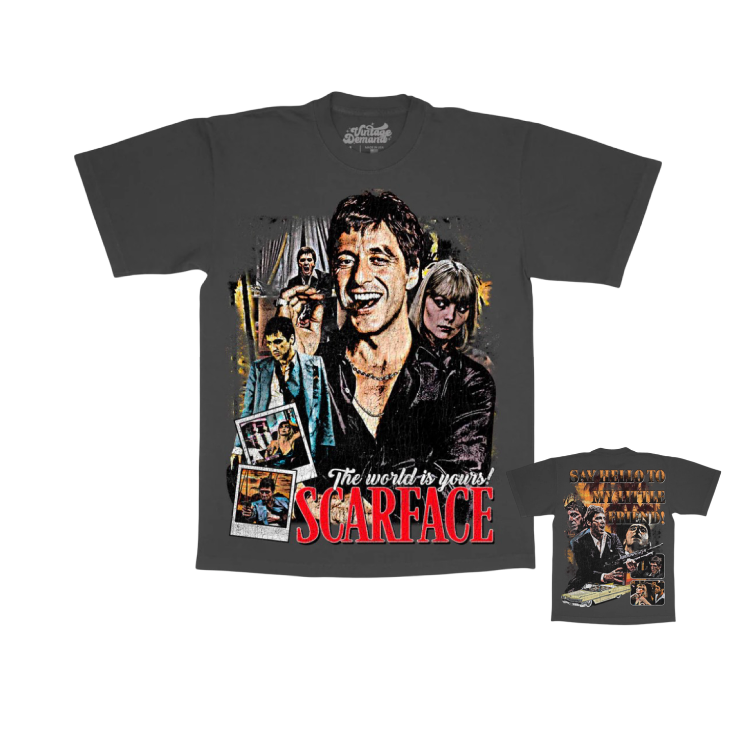 VINTAGE DEMAND SCARFACE TEE
