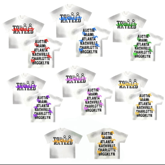 TOPRATEED UNIVERSITY SHIRT