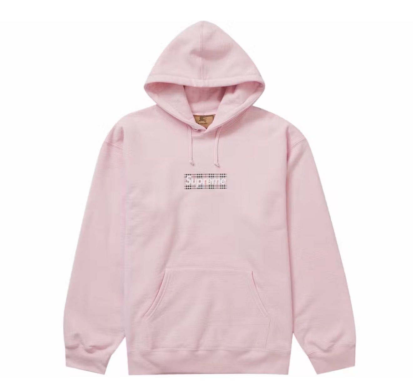 Supreme X Burberry Box Logo Hooded Sweatshirt