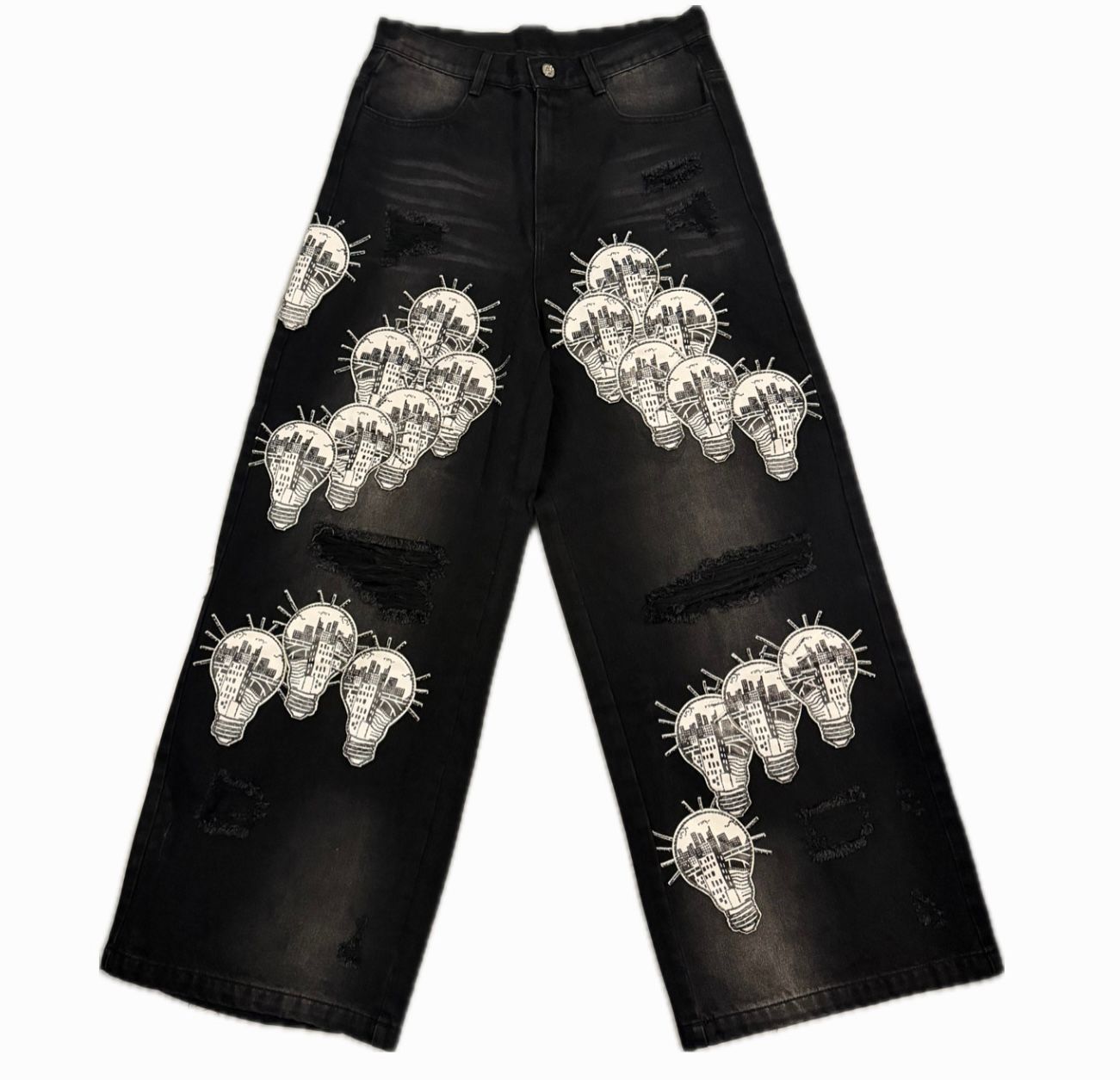Inspo WRLD Black Jeans