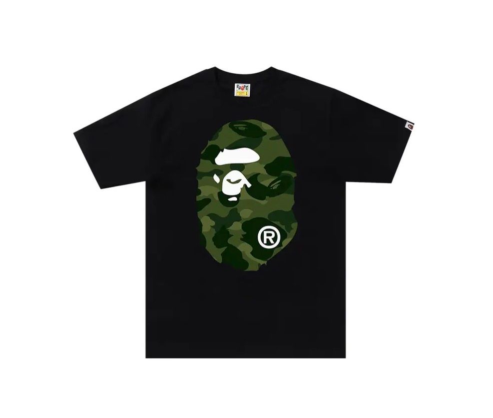 BAPE Color Camo Big Ape Head Tee