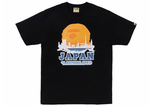 BAPE Japan Silhouette Tee Black