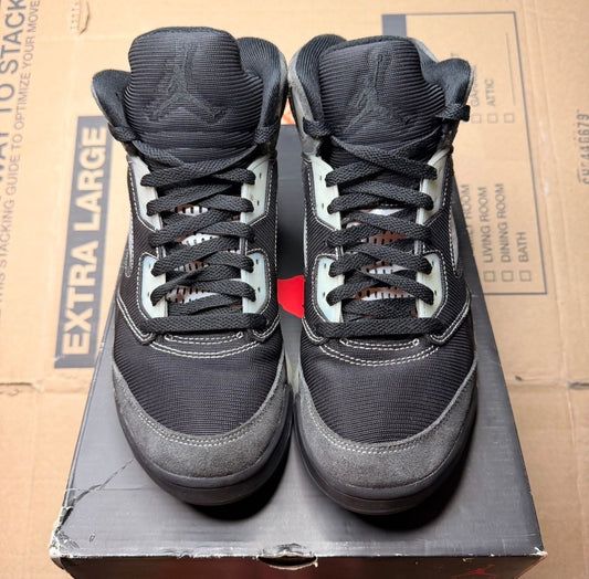 WORN JORDAN 5 "ANTHRACITE" - Used/Worn