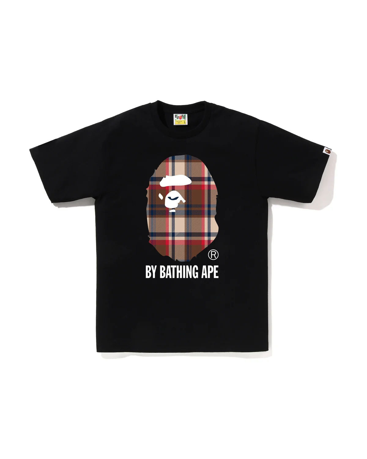 BAPE Check By Bathing Ape Tee 'Black/Red'