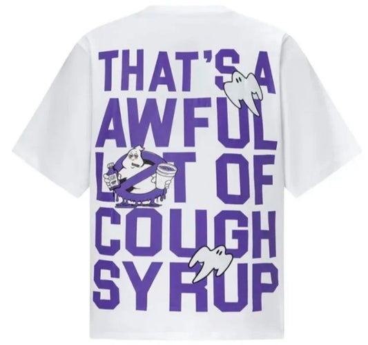 Cough Syrup Juicebusters Tee White