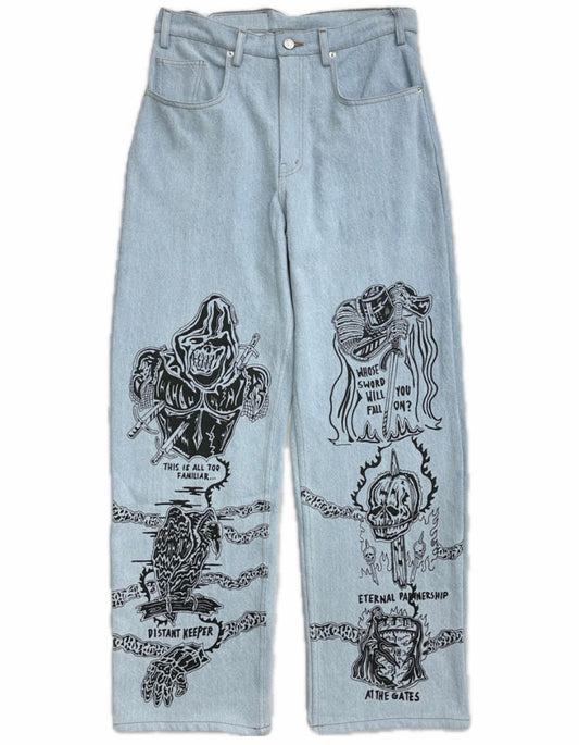 Warren Lotas Sahara Denim Jeans
