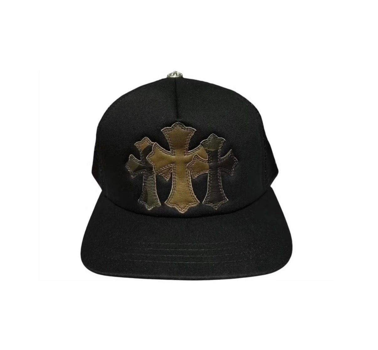 CHROME HEART CAMO CROSS HAT
